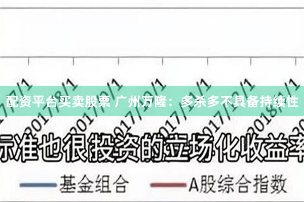 配资平台买卖股票 广州万隆：多杀多不具备持续性