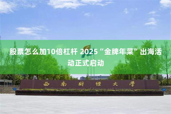 股票怎么加10倍杠杆 2025“金牌年菜”出海活动正式启动